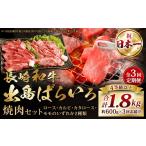 牛肉 焼肉 バーベキュー 全3回定期便 A4ランク以上
