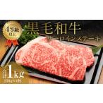 くまもと 黒毛和牛 サーロインステーキ 1.0kg