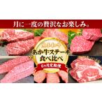 牛肉 セット 6ヶ月定期便 熊本あか牛 あか牛 ステーキ 食べ比べ