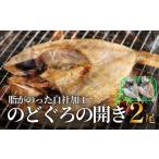 ふるさと納税 干物 富山県 氷見市 脂がのった自社加工 のどぐろ開き 〈冷凍〉 | 添加物不使用