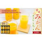ショッピング甘平 ふるさと納税 果汁飲料 みかん 愛媛県 - 愛媛みかん 果汁100% ストレートジュース ギフト セット 10種類 （200ml×10本組） 計2L 飲料 ドリンク 果物 くだもの…