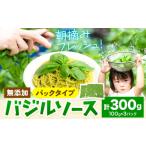 加工品等 バジルソース 無添加 バジル パック