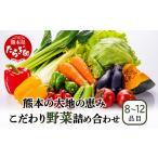 熊本の大地の恵み 旬のこだわり野菜詰め合わせセット