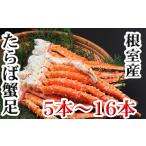 ふるさと納税 カニ タラバガニ 北海道 根室市 C-70077 北海道根室産 ボイルたらば蟹足5本〜16本(計1〜1.2kg)