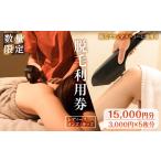 体験チケット 脱毛利用券 15 000円分