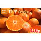 ショッピング甘平 ふるさと納税 果物類 みかん 愛媛県 松山市 家庭用 甘平 2.5kg 約2.5kg ￥22,000