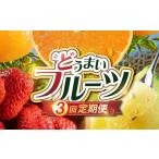 果物の詰合せ どうまい フルーツ 定期便 全3回