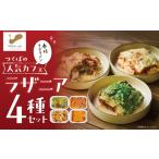 惣菜 レトルト 冷凍 ラザニア 4種セット つくば