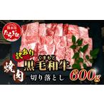 ふるさと納税 牛肉 焼肉・バーベキュー 熊本県 多良木町 年内お届け 訳あり くまもと 黒毛和牛 焼肉 切り落とし 600g 12月18日〜28日発送 年内発送 年内配送 …