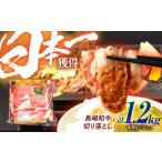 牛肉 ロース 長崎和牛 切り落とし 1.2kg