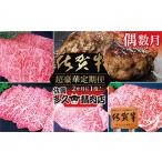 牛肉 焼肉 バーベキュー 偶数月に計6回 佐賀牛
