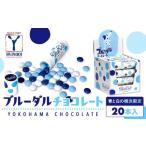 菓子 チョコレート 青と白の横浜 ブルーダルチョコレート 2…