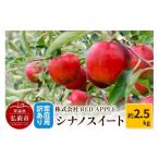ふるさと納税 りんご 青森県 弘前市 25年10月〜発送 りんご 訳あり 家庭用 シナノスイート 約2.5kg