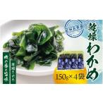 のり 海藻 わかめ 紀州衣奈産乾燥わかめ 150g×4パック