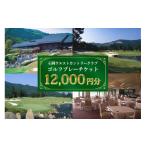 ゴルフ場利用券 ゴルフプレーチケット 12 000円分