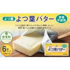 ふるさと納税 加工品等 バター 北海道 音更町 よつ葉バター(食塩不使用) 6個セット A97 食塩不使用バター 北海道