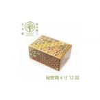インテリア 箱根寄木細工 秘密箱 秘密箱4寸12回