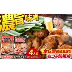 豚肉 ホルモン 6回定期便 産豚もつの鉄板焼き