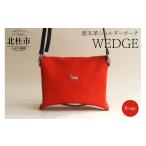 カバン ショルダーバッグ WEDGE 鹿本革ショルダーポーチ