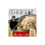 ふるさと納税 玄米 山形県 酒田市 令和7年産 玄米 雪若丸　5kg(5kg×1袋) 農家直送 HO SA2789