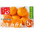 ショッピングふるさと納税 訳あり 傷 ふるさと納税 みかん・柑橘類 鹿児島県 出水市 i1069-B 先行予約受付中 2025年12月の間に発送予定 数量・期間限定 《傷ありのため訳あり》鹿児島みかん 早生系…