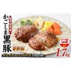 ふるさと納税 豚肉 ハンバーグ 鹿児島県 指宿市  10営業日以内に発送 レンジで簡単 かごしま黒豚デミグラスハンバーグ170g×10個(レンジ調理)(岡村商店／013-1…