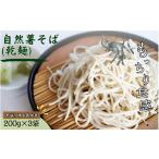 そば 乾めん 自然薯そば 乾麺 200g×3袋+そばつゆ6袋