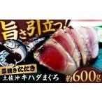 マグロ 高知大丸 品 土佐沖キハダマグロ藁焼きたたき 約600g