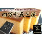 菓子 カステラ 特製米粉かすてら 四万十五三焼 約250g×2本