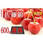 ふるさと納税 果物類 さくらんぼ 山形県 -  希少数量限定 農林水産大臣賞受賞 長谷部農園 佐藤錦 600g バラ詰め 秀品 Lサイズ 桜桃 山形県産 さくらんぼ 《先…