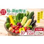 セット 詰合せ 野菜定期便 12回定期便 毎月連続お届け