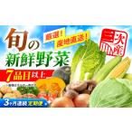 セット 詰合せ 全3回定期便 野菜 厳選 農夫のお野菜セット