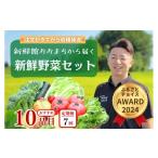 セット 詰合せ 定期便 全7回 新鮮野菜セット