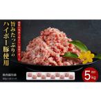豚肉 豚ひき肉 500g×10パック