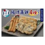 魚貝類 a10-1160 足平蒲鉾 揚げ蒲鉾 4種