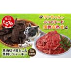 馬肉 定期便6回 内加工 ペットフード セット