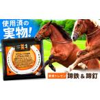 競馬 JRA 日本中央競馬会 競走馬が使用した蹄鉄と蹄釘のセ…