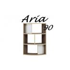 家具 収納家具 アリア ミドルシェルフ90