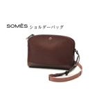 カバン ショルダーバッグ SOMES ブラウン