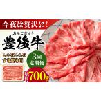 牛肉 しゃぶしゃぶ 全3回定期便 おおいた豊後牛