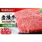 牛肉 ヒレ 全3回定期便 おおいた豊後牛 ステーキ 450g