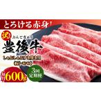 牛肉 しゃぶしゃぶ 全3回定期便 訳あり おおいた豊後牛