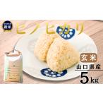 ふるさと納税 米 ヒノヒカリ 山口県 宇部市 玄米 先行予約／令和8年産新米 ヒノヒカリ 5kg ［玄米］［山口県宇部産］ 玄米 げんまい ゲンマイ げん米 ゲン米 …