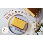 菓子 カステラ 3本セット 職人が手焼き 地元で