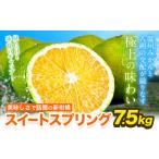 果物類 みかん スイートスプリング 7.5kg