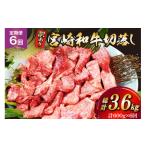 牛肉 訳あり 6回 定期便 宮崎和牛 切り落とし