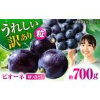 ぶどう 2027年発送 訳あり ピオーネ 切り落とし 約700g