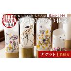 体験チケット 商店街で体験 おし花工房いちりん草