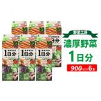 果汁飲料 やさい 野菜工房 濃厚野菜1日 6分本