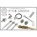 アクセサリー かざりや鐐 券 3 000円分[
